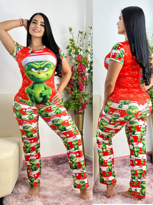 Pijama Larga Navidad